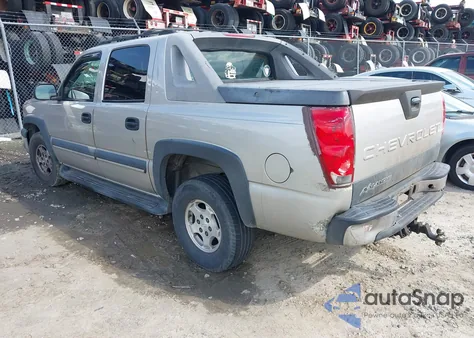 2004 Chevrolet Avalanche 1500 from USA, damaged, VIN 3GNEC12T04G160320